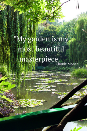 my garden is my most beautiful masterpiece