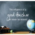 the influence of a good&nbsp;teacher