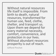 without natural resources