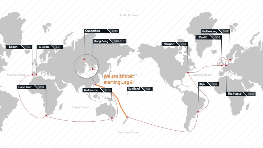 from HOnk kong to Auckland