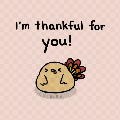 thankful for you gobble&nbsp;gif
