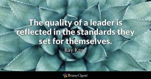 quality of a leader