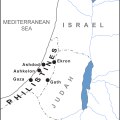 Canaan map philistines