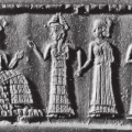 Modern-impression-of-the-Akkadian-seal-of-the-nurse-Takunai-Jerusalem-Bible-Lands-Museum
