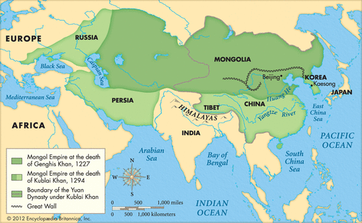 genghis khan empire