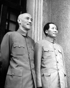 Chiang Kai Shek and Mao Zedong