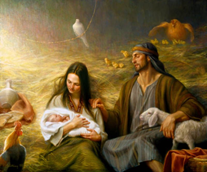 Savior is born Joseph Brickley