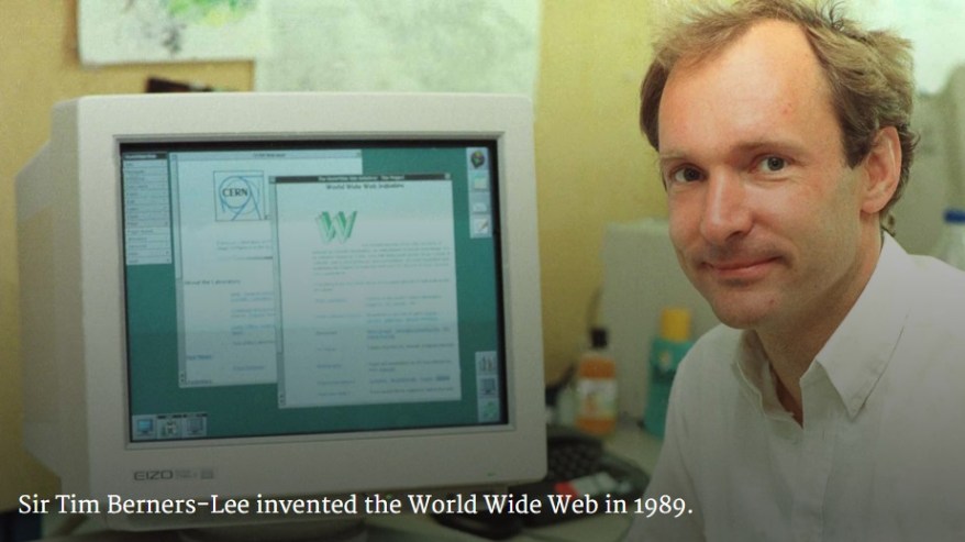 Tim Berners Lee WWW 1989 Founder