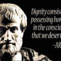 dignity aristotle