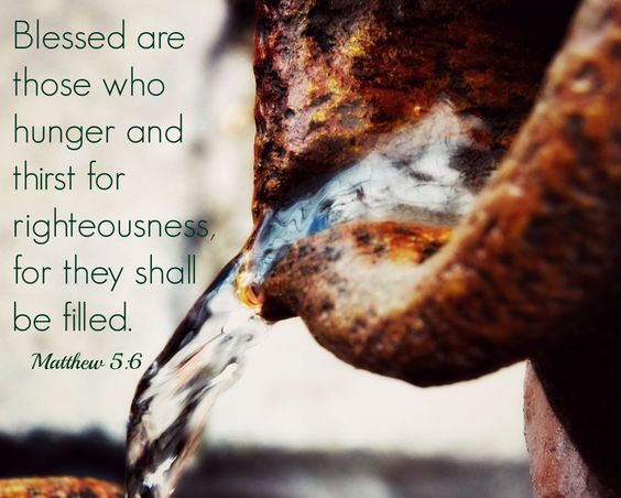 blessed hunger righteousness