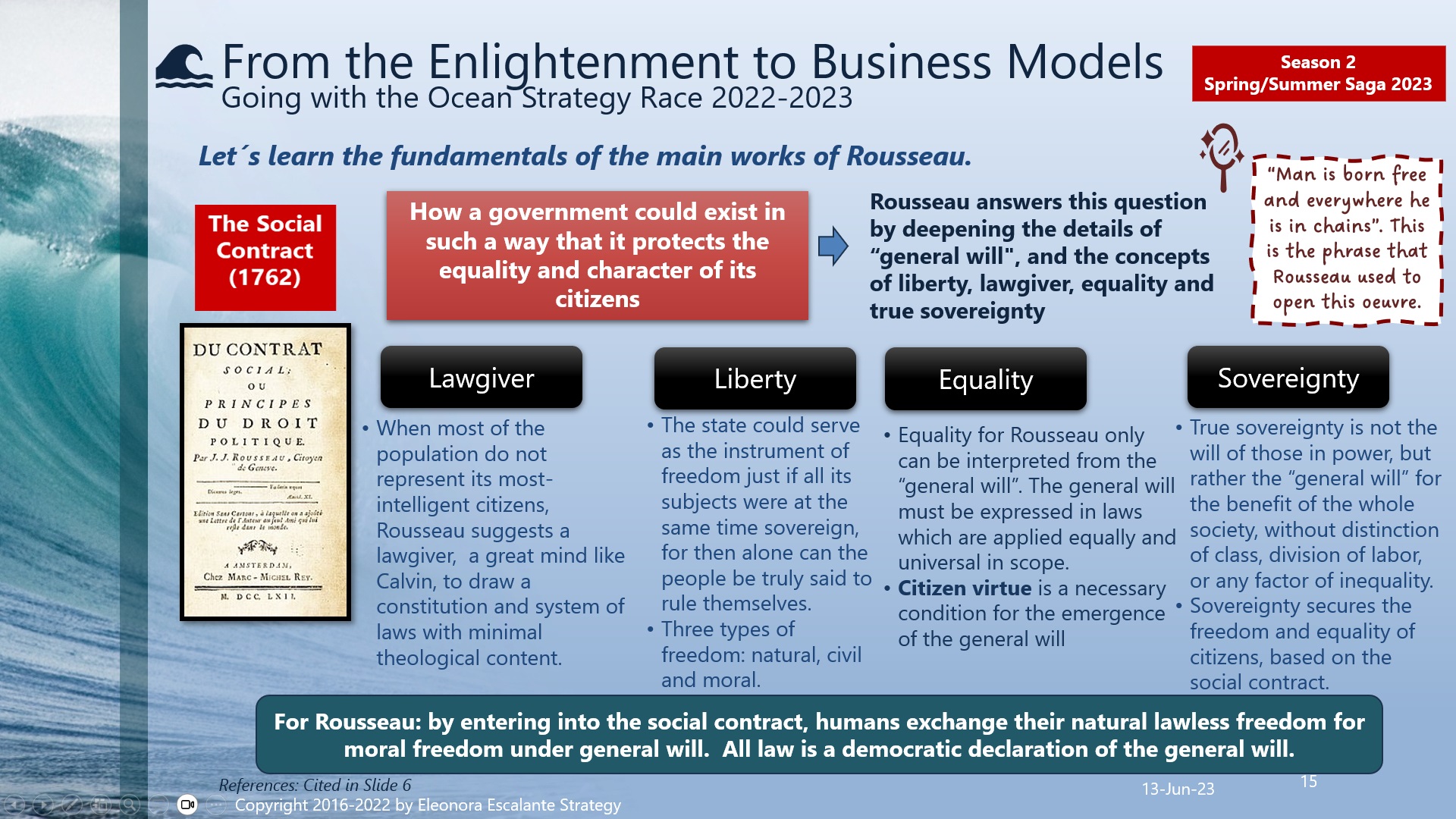 From the Enlightenment to Business Models. Season II. Episode 5 ...