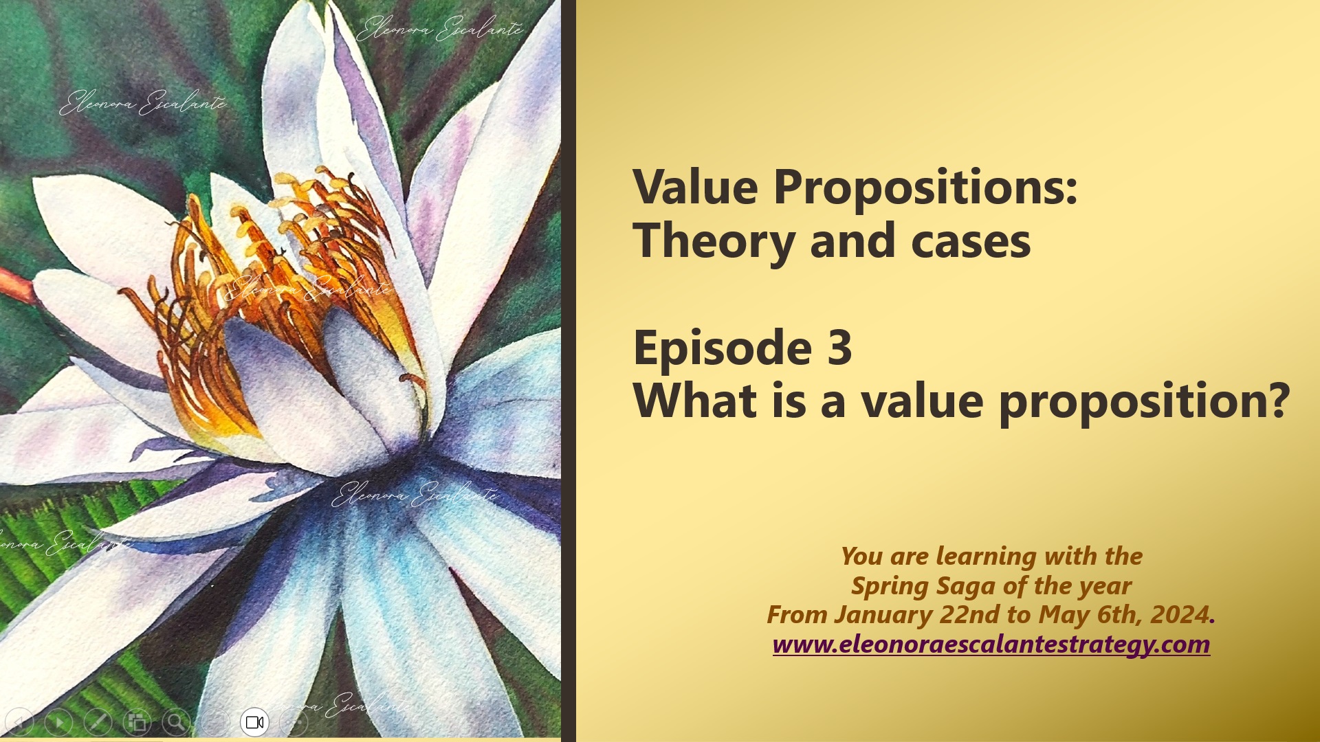 Value propositions: Theory and Cases. Episode 3. What is a value ...