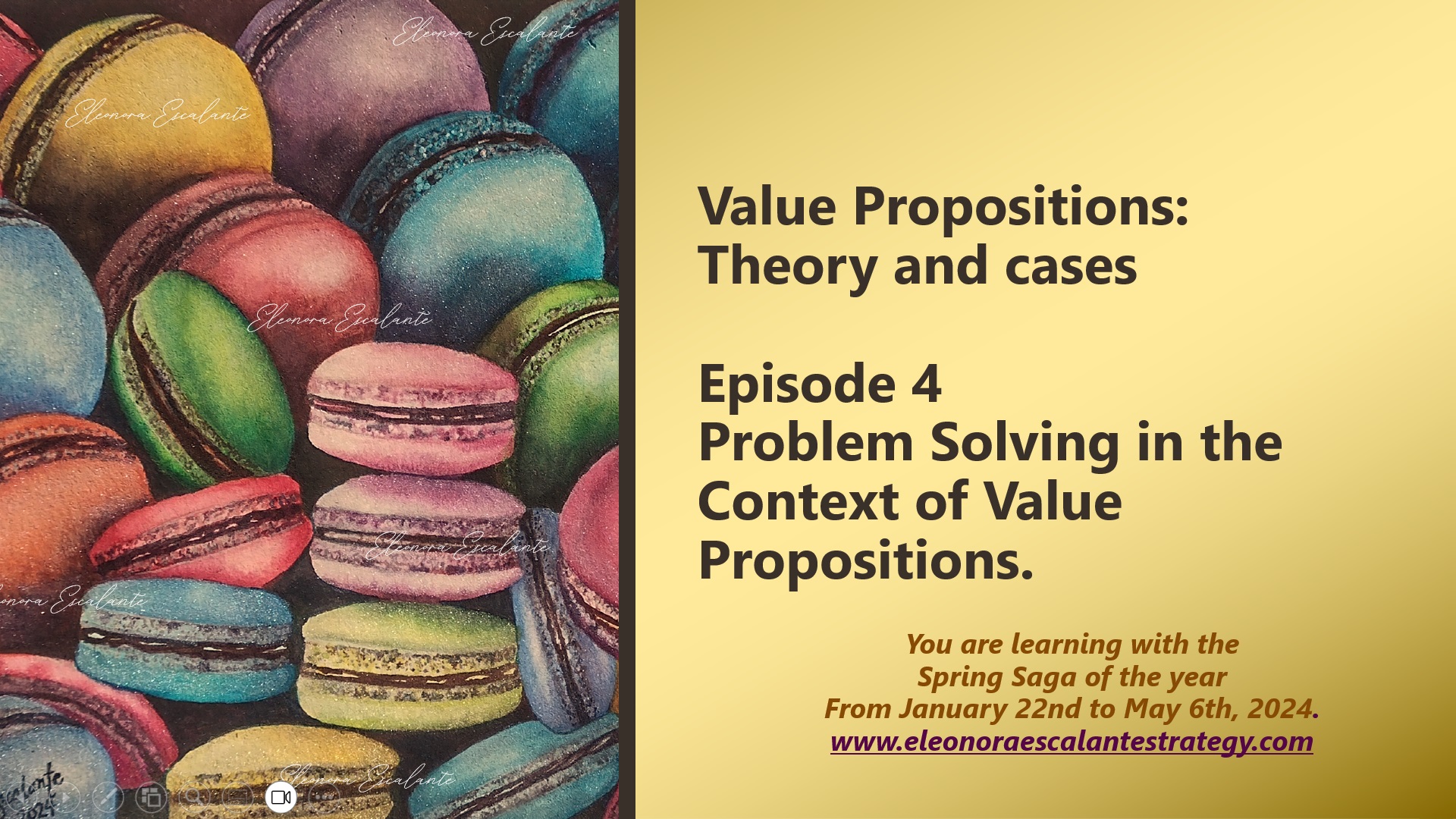 Value propositions: Theory and Cases. Episode 4. Problem-solving in the ...
